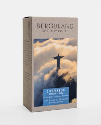 Karton Bergbrand Espresso Gipfelkreuz 250g