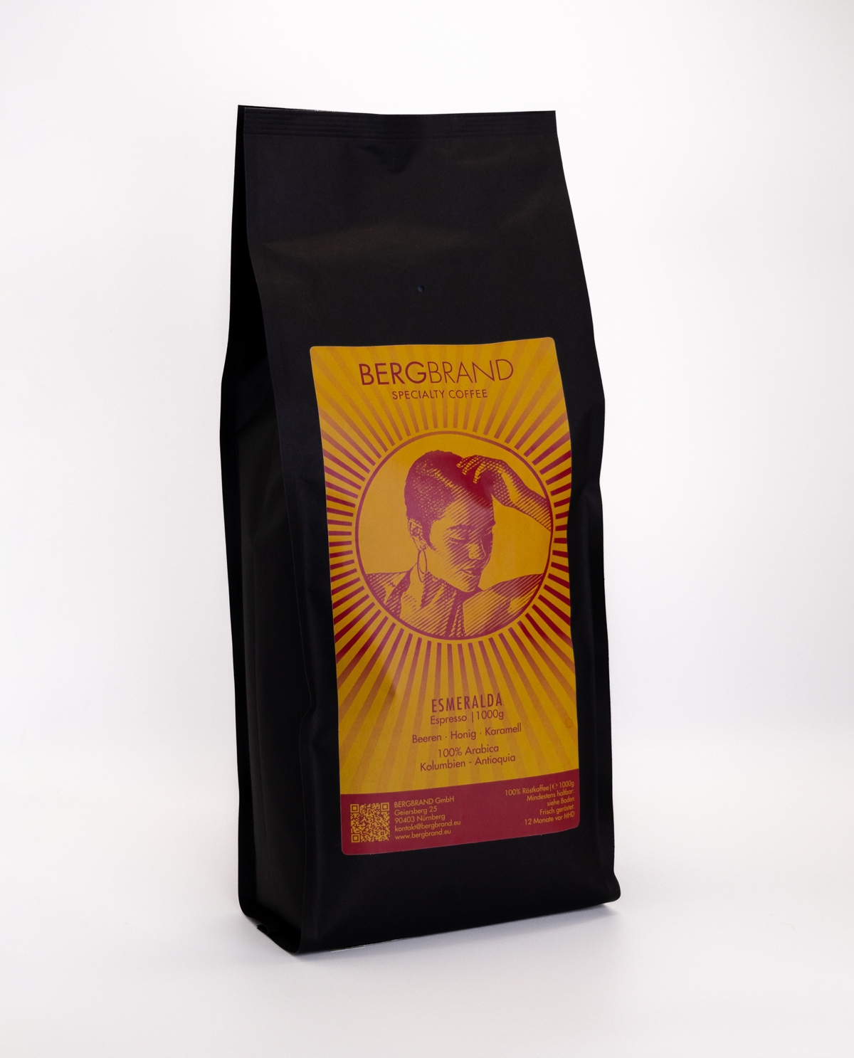 Tüte Bergbrand Espresso Esmeralda 1000g