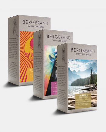 Espressopaket mild der Rösterei BERBGBRAND aus Bayern
