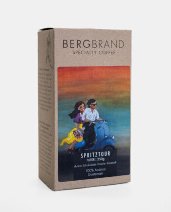 Karton Bergbrand Filterkaffee Spritztour 250g