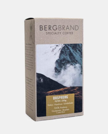 Karton Bergbrand Filterkaffee Ursprung 250g
